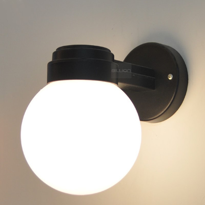 户外防水壁灯阳台过道走廊楼梯创意圆形led庭院灯室外大门墙壁灯 户外防水壁灯阳台过道走廊楼梯创意圆形led庭院灯室外大门墙壁灯